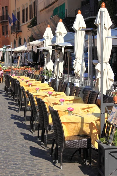 stock image Typical restaurant in Rome