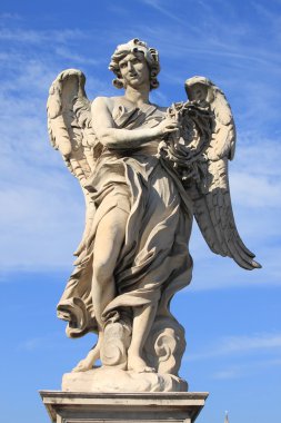 Angel statue clipart