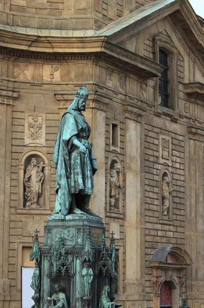 Statue of King Charles IV — Stock Photo, Image
