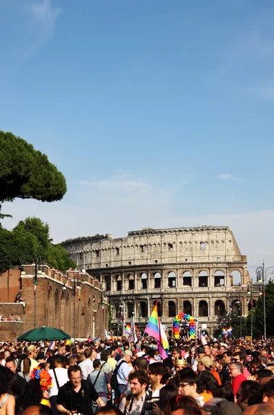 Rome euro trots parade 2011 — Stockfoto