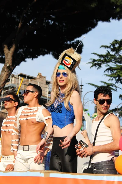Desfile del Euro Orgullo de Roma 2011 — Foto de Stock