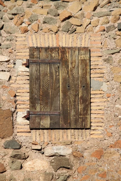Αρχαία ξύλινη πόρτα — Φωτογραφία Αρχείου