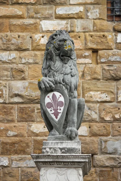 The Florentine lion — Stock Photo, Image