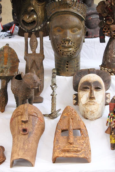 Máscaras africanas — Fotografia de Stock