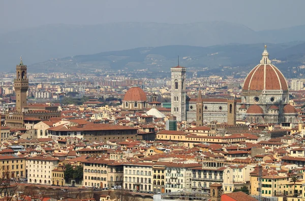 Panorama z Florencie — Stock fotografie