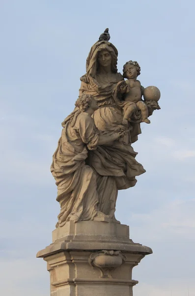 Szent Anna-szobor — Stock Fotó