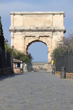 Arch of Titus in Rome clipart