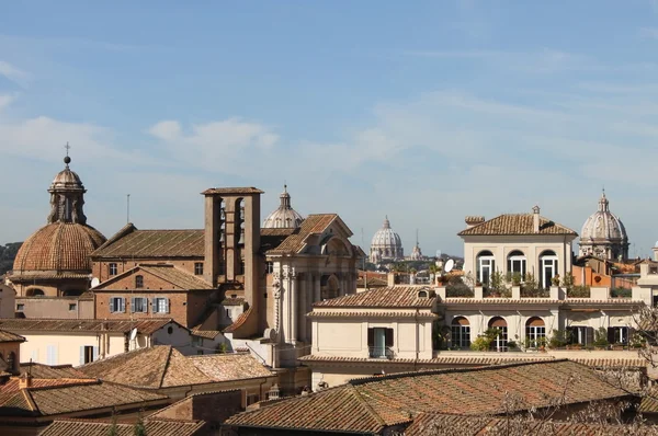 Kuppeln in Rom — Stockfoto