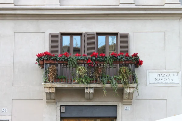 Renaissance balkon — Stockfoto