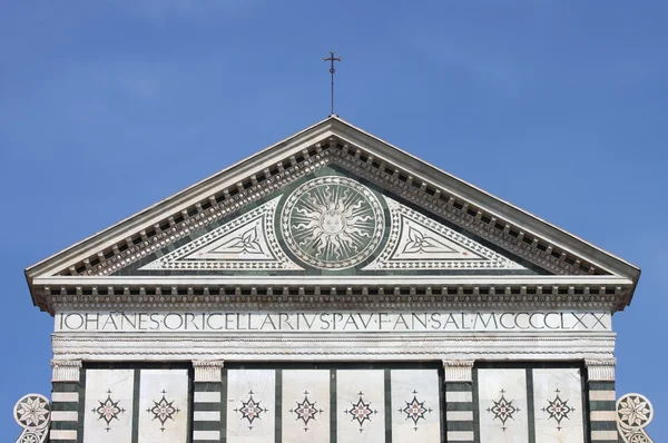 Kościół Santa Maria nowela we Florencji — Zdjęcie stockowe