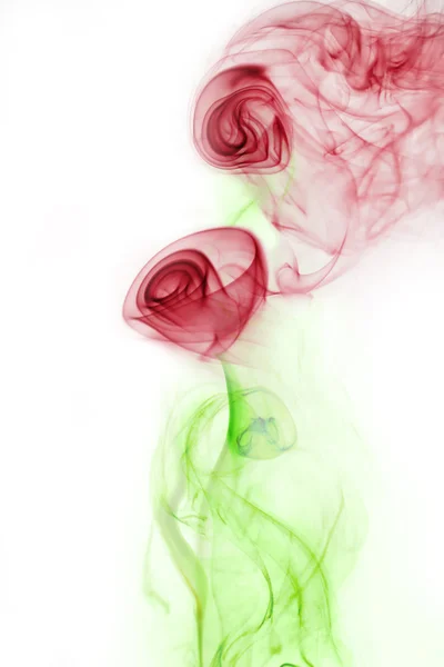 Květina kouř — Stock fotografie