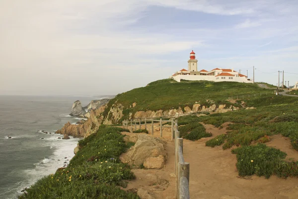 Lighthouse on Cape Roca — Stock Photo, Image