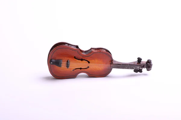 Hračky housle, izolované — Stock fotografie