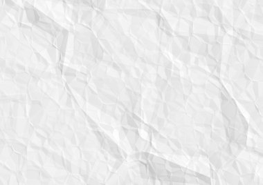 White crumped paper texture clipart