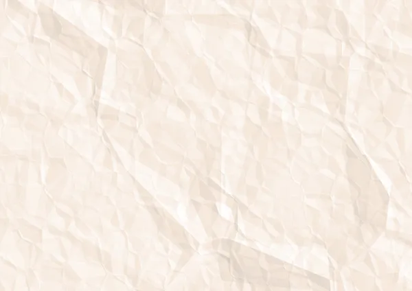 Weiße zerknüllte Papierstruktur für den Hintergrund Stockbild