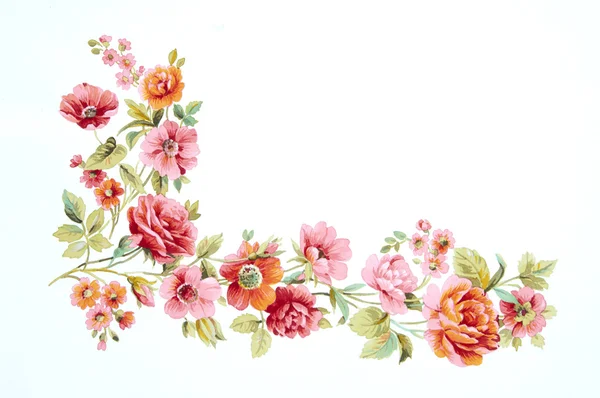 Rámec květin Stock Snímky