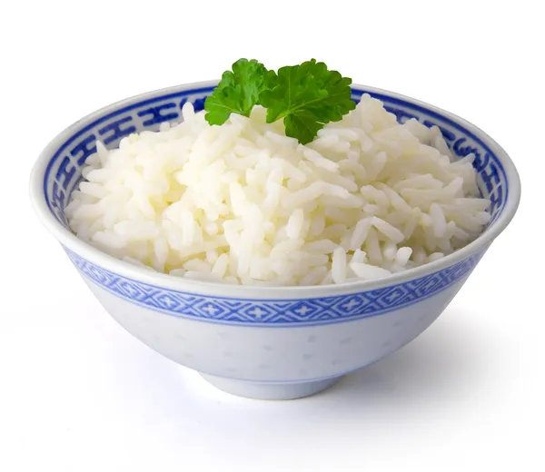 Bowl of Rice Stock Photo