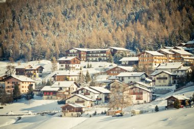 Kış ve Alpler (Livigno ve Foscagno)