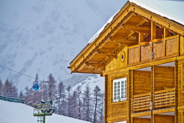 Зима и Альпы (Livigno & Foscagno ) — стоковое фото