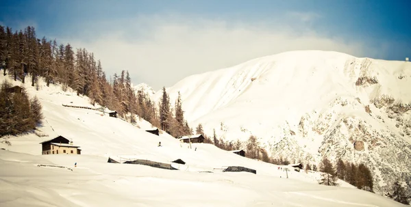 Invierno y Alpes (Livigno & Foscagno ) —  Fotos de Stock