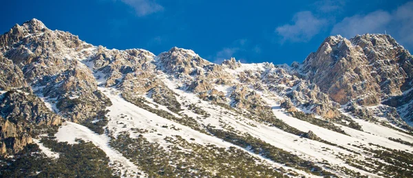 Invierno y Alpes (Livigno & Foscagno ) — Foto de Stock