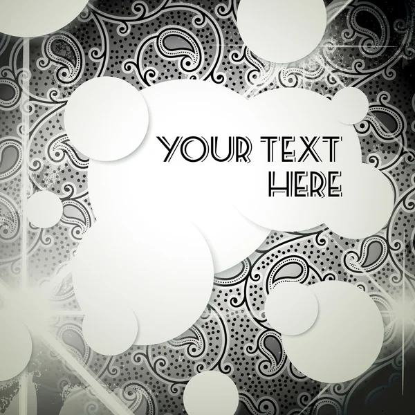 Fond vintage avec espace pour le texte — Image vectorielle