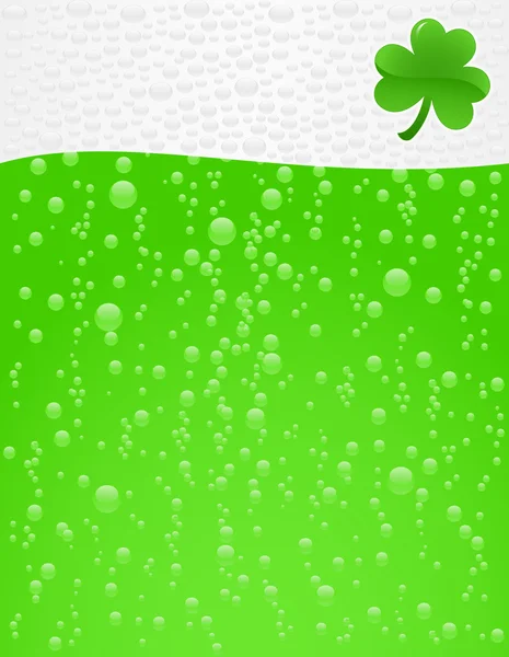 Bière _ verte — Image vectorielle