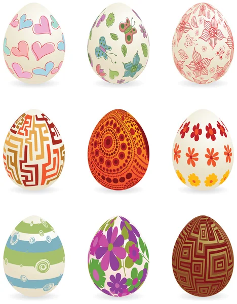 Easter_eggs — 图库矢量图片