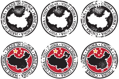 China Stamps clipart