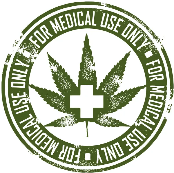Marijuana medica — Vettoriale Stock