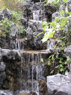 Çince Geleneksel Bahçe rockwork