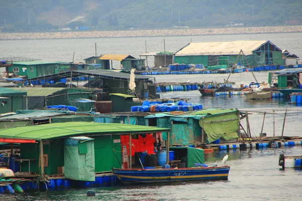 stock image The Floating fishing Village In Hong Kong