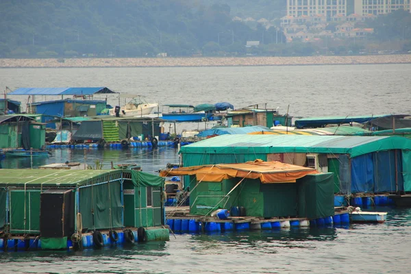 stock image The Floating fishing Village In Hong Kong