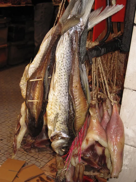 Рыбный рынок Гонконга — стоковое фото