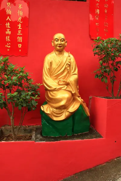 Świątynia 10000 buddów w hong Kongu — Zdjęcie stockowe
