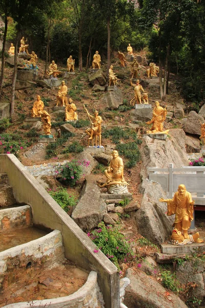 香港の 10000 の仏の寺院 — ストック写真