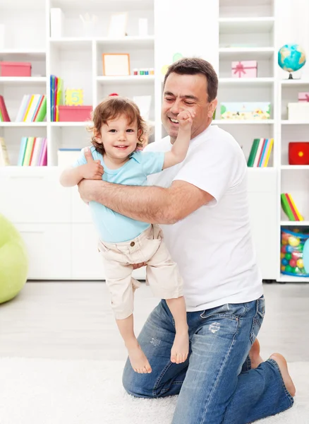 Father with toddler son — Stock Photo, Image