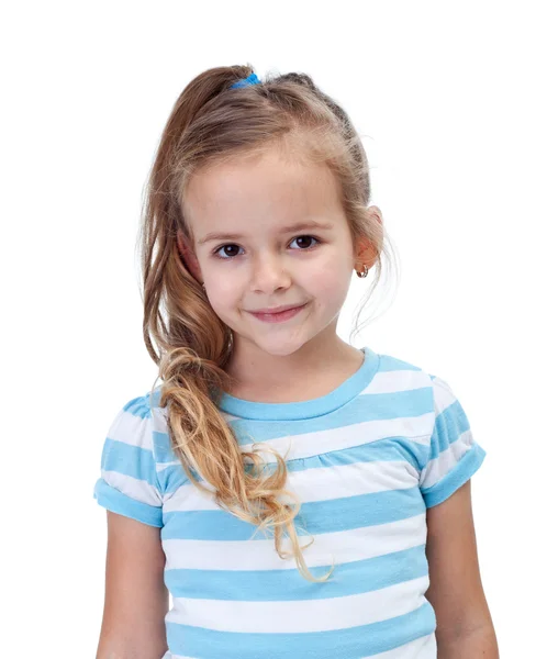 Niedliche kleine Mädchen Porträt — Stockfoto