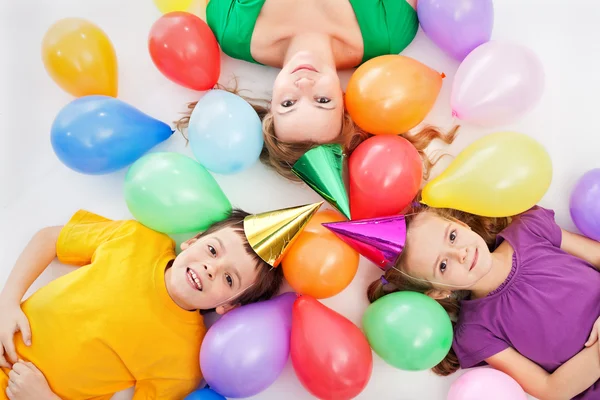 Party kids and their mother — Stock Photo, Image