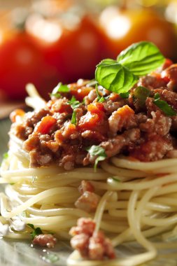 Spaghetti bolognese clipart