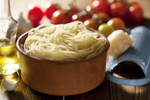 Spaghetti — Stockfoto