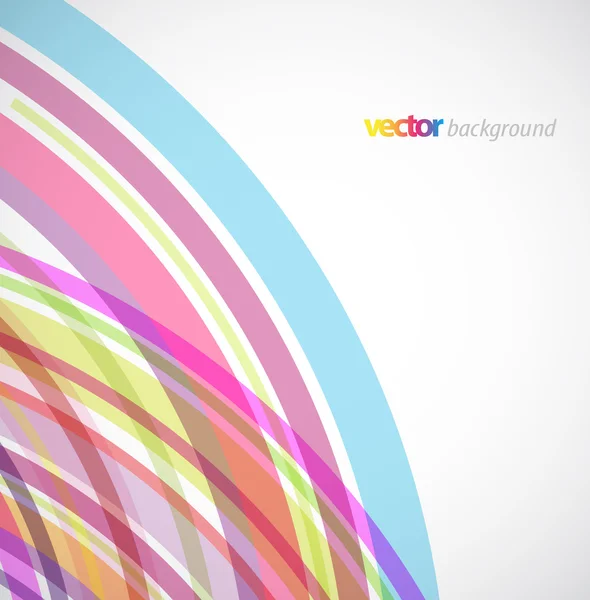 Fond coloré abstrait avec des cercles. — Image vectorielle