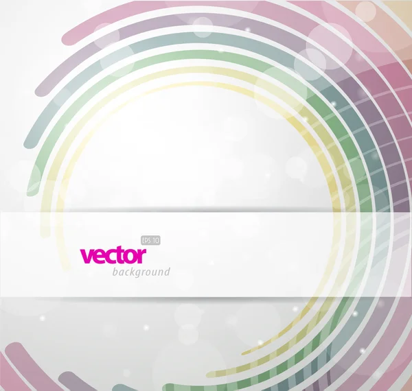 Elvont háttér színes vonalak. — Stock Vector