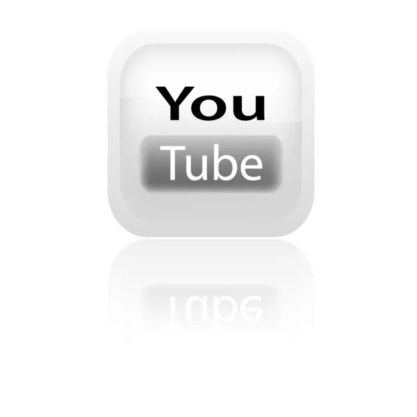 YouTubeアイコン — ストックベクタ