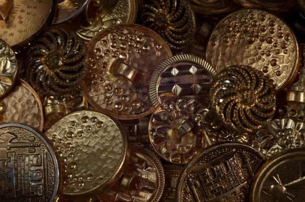 Metal buttons — Stock Photo, Image