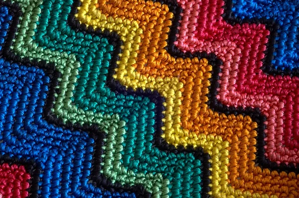 Renk detayı battaniye — Stok fotoğraf
