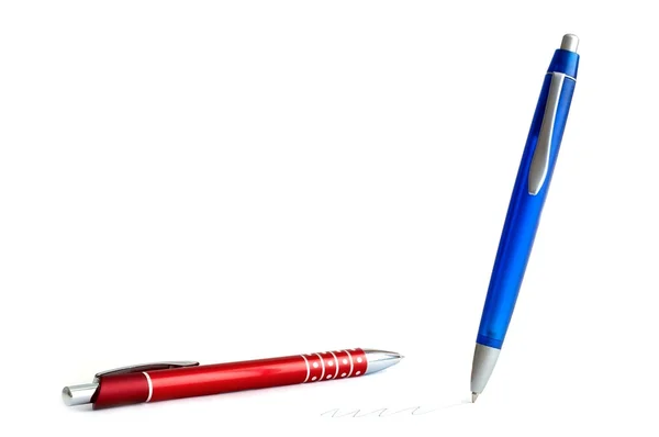 Twee pennen — Stockfoto