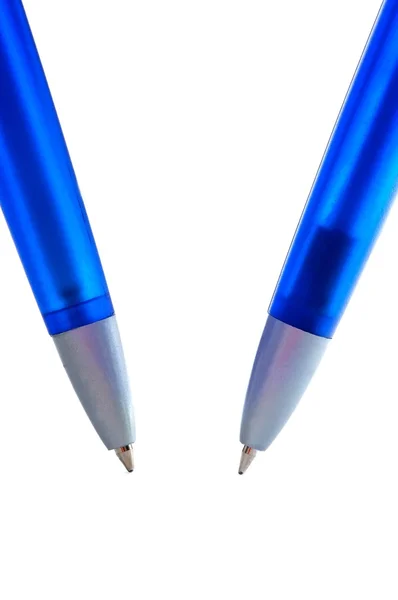 Två penna — Stockfoto