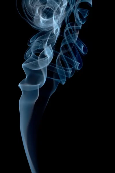 Синій дим — стокове фото