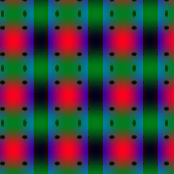 Grün-rotes komplexes Muster — Stockfoto
